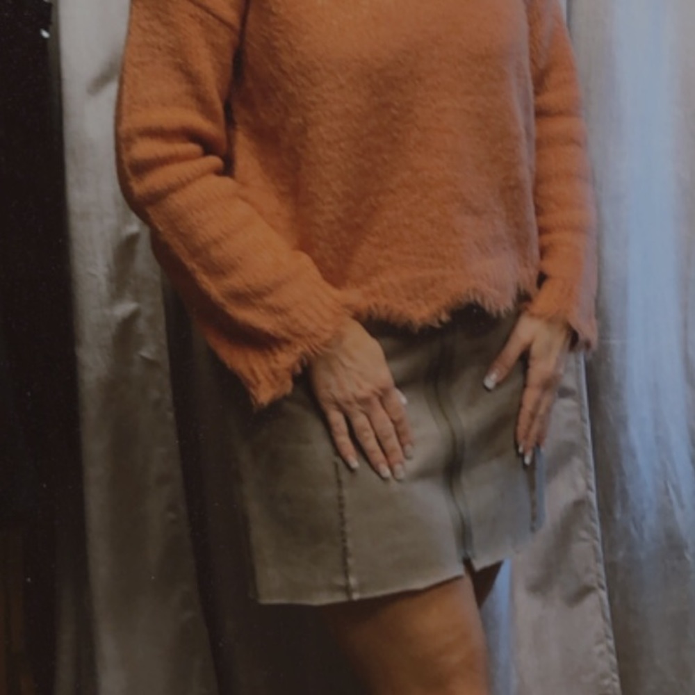 Fleece lined skirt